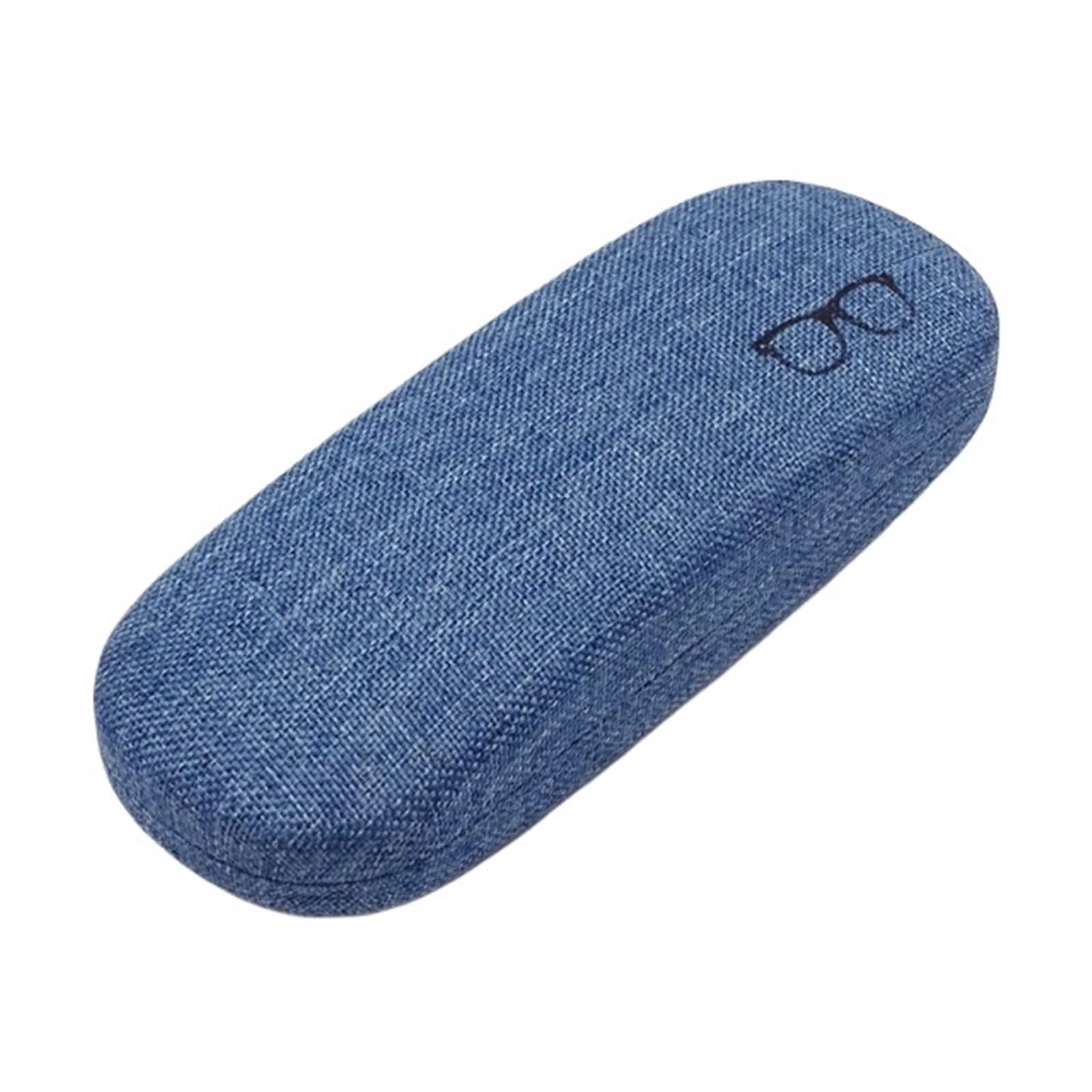 Étui rigide en lin for lunettes de vue, protection optimale for hommes et femmes (lunettes soleil vue)
