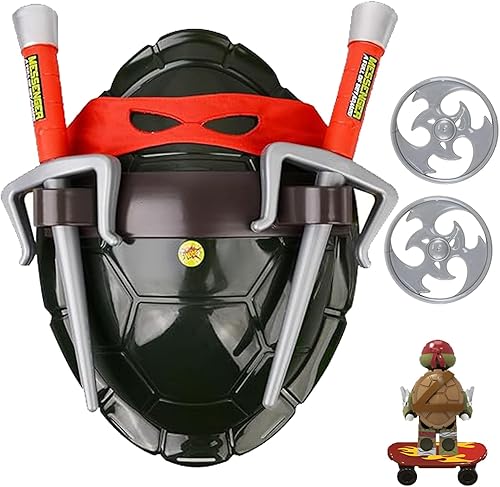 Juego de armas COS de superhéroe, disfraz de tortugas, juego de armas COS, regalo de cumpleaños para niños