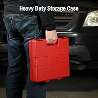 Vista 6 de SUNEX TOOLS 4638, Juego de llaves de vaso de impacto profundo de 3/4 de pulgada, 14 piezas, SAE, 3/4" - 1-5/8", acero de aleación Cr-Mo, diseño