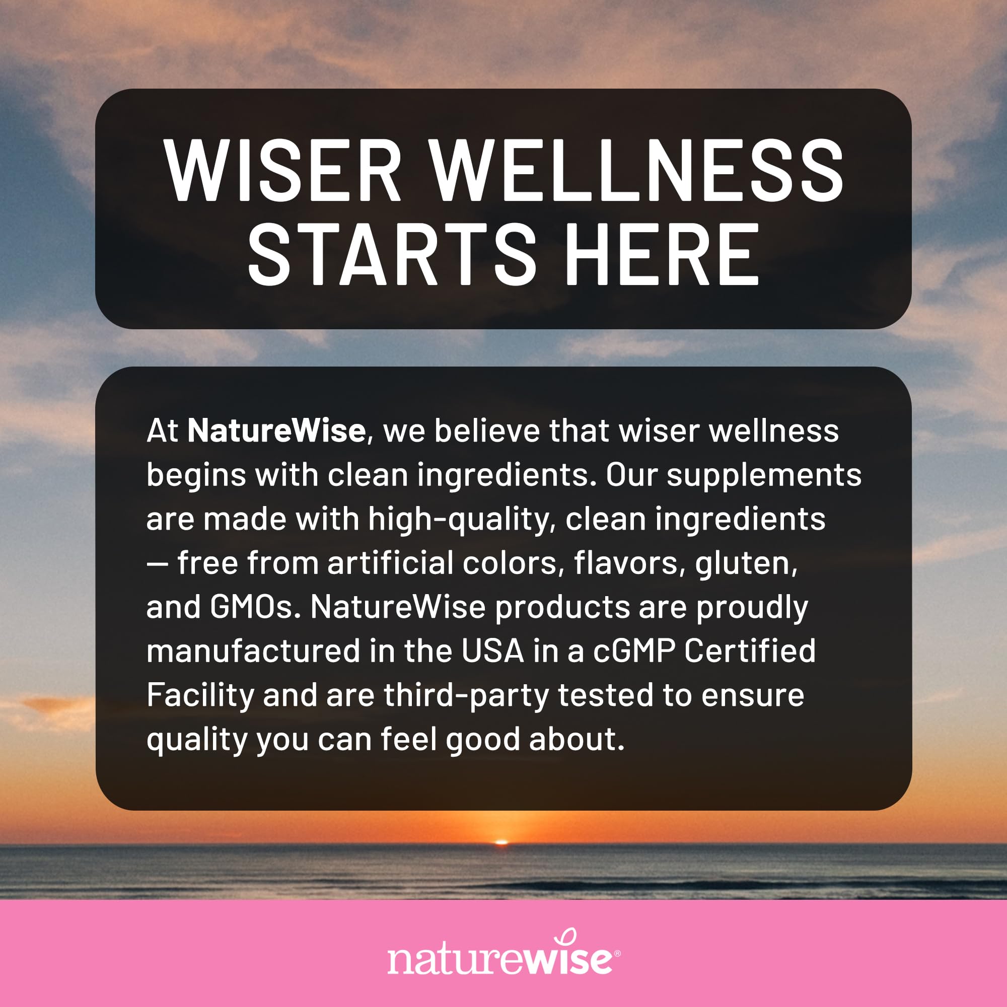 NatureWise Hair Skin and Nails Vitamin, Biotin 5000mcg w/Hyaluronic Acid, Collagen for Women with C, B Complex, D3, A, E, Iron - Non-GMO, Gluten Free - 150 Softgels[50-Day Supply] — Amazon image 10
