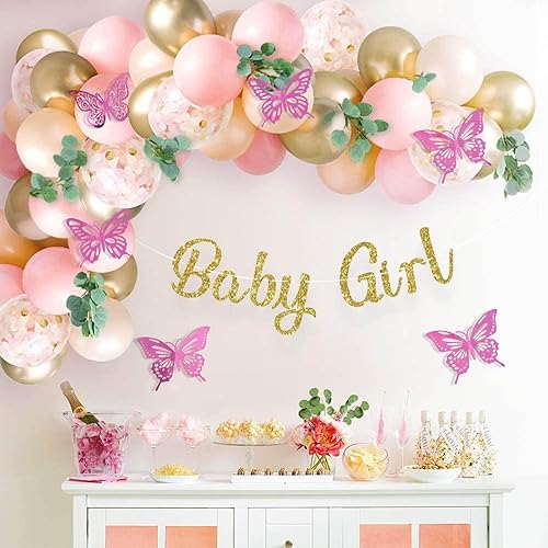 Miniatura 5 de 72 calcomanías de pared de mariposa, decoración de pared de mariposa 3D de Shemboli para decoración de fiesta de cumpleaños, decoración de pastel de