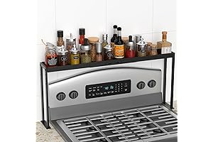 Expandable and Compact Rack for Utensils and Spices