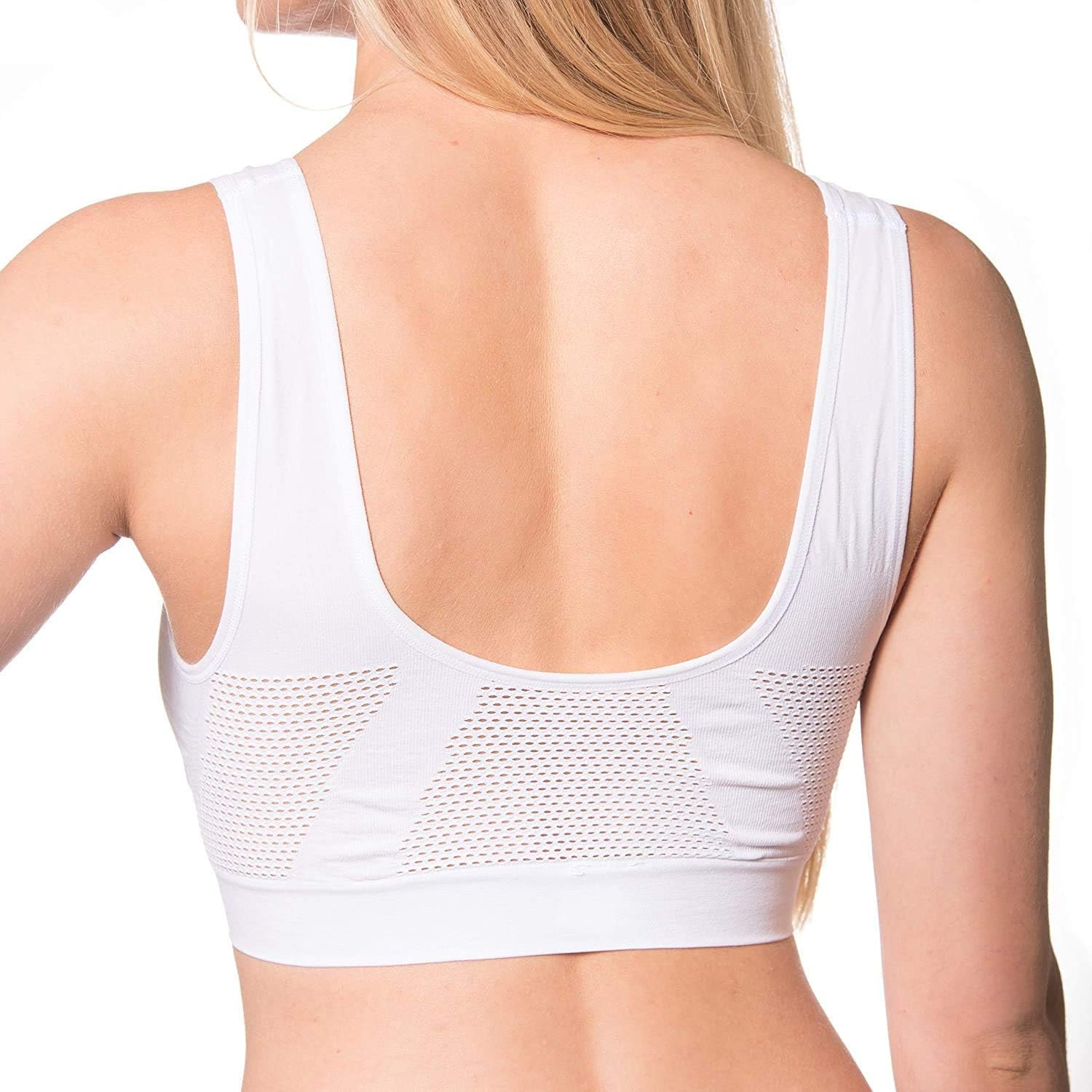 Comfort Finds Seamless Pullover Cooling Sports Bra