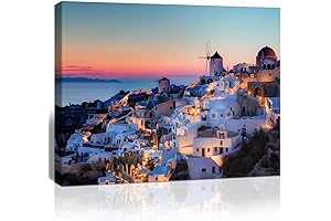 Dreamy Santorini Wall Art: Capture the Essence of Greece in Your Abode