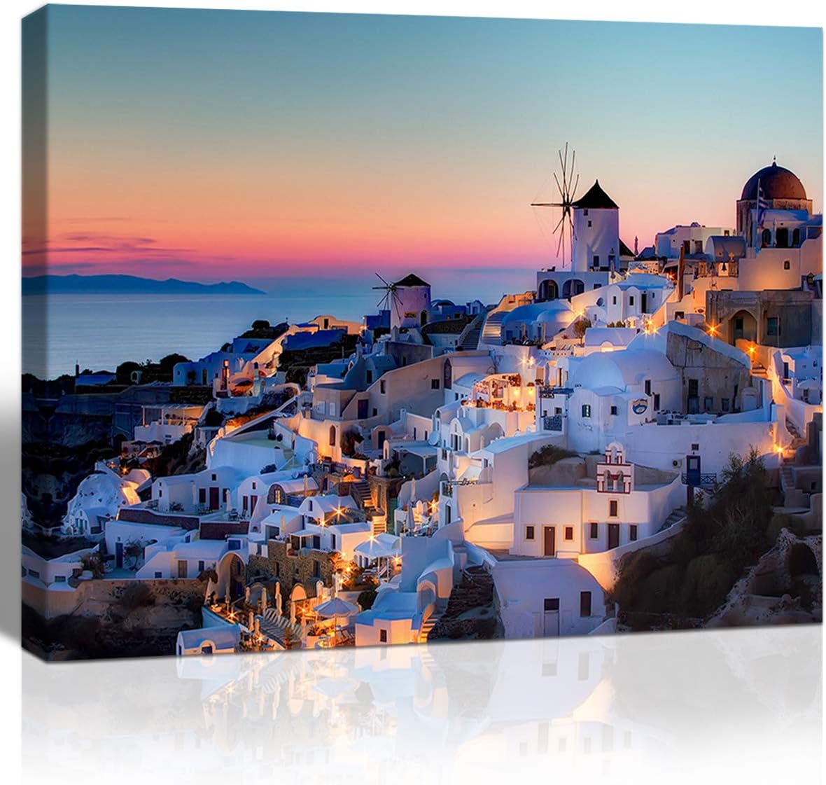 Santorini Island Wall Art