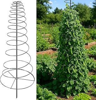 Spiral Frame Trellis for Climbing Plants Outdoor -72