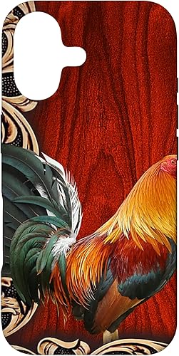 Vista 88 de Funda para iPhone 13 Pro Max Rooster wood - ROOSTER-PC