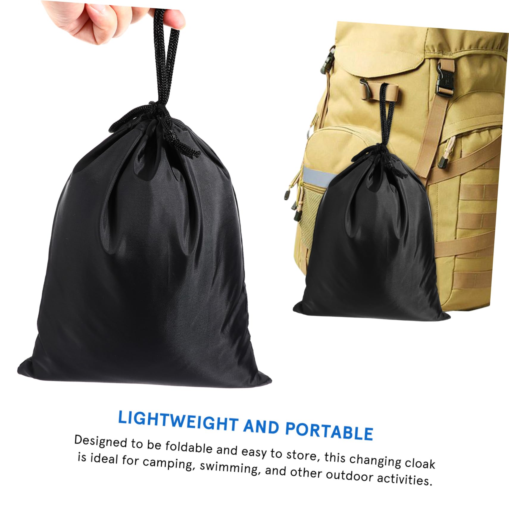 BCOATH Dressing Tent Pop up Canopy Cover Ups Portable Privacy Shelter for Outdoor Swim Camping Room Random