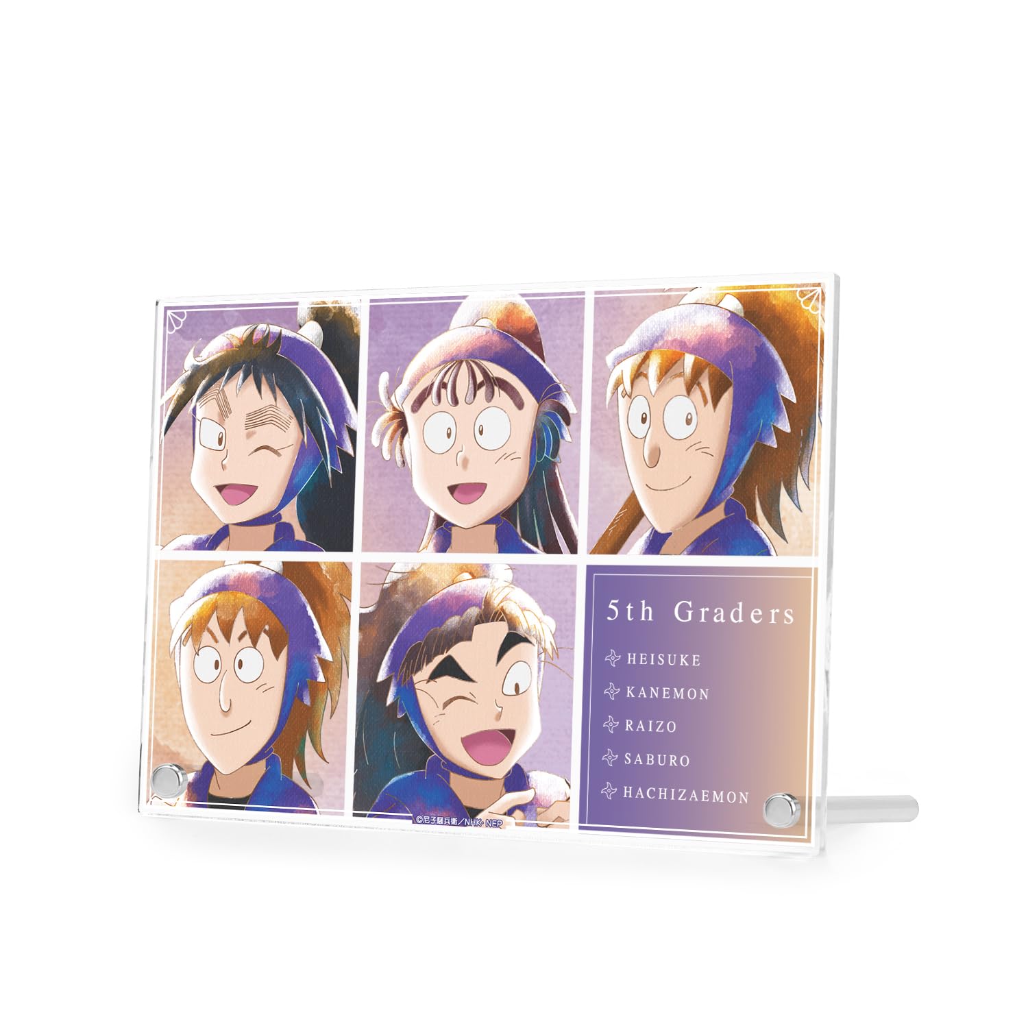 【公式完売品】忍たま乱太郎 Ani-Art 第2弾 アクリルパネル 五年生 集合 忍たま乱太郎 - 五年生 集合 Ani-Art 第2弾 ダブルアクリル