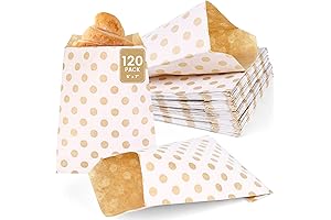 JOHOUSE Fold Top Paper Sandwich Bags for Optimal Freshness