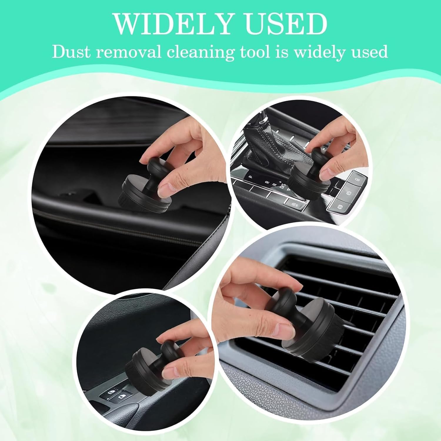 Aputue Araba Lastiği Fırçası, Lastik Parlatıcı Uygulayıcı Fırça, Stand Kapaklı, Yüksek Yoğunluklu Mikrofiber Lastik Dressing Fırçası, Araç İçi Temizlik ve Jant Bakımı İçin