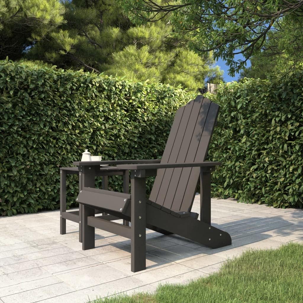 Patio Chair,Camping Chair,Armchairs,Lawn Chairs,Deck Chair,Club Chairs,Bistro Chairs,Lounge Chairs,High Back Chairs,for Garden,Backyard,Lawn,Porch,Poolside,Balcony,HDPE Anthracite