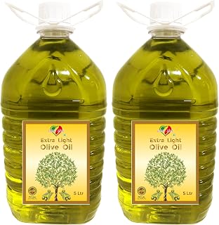 Long Live Extra Light Olive Oil, First Cold Pressed,(Imported from Italy) -5 Ltr Pack OF 2 Price In India