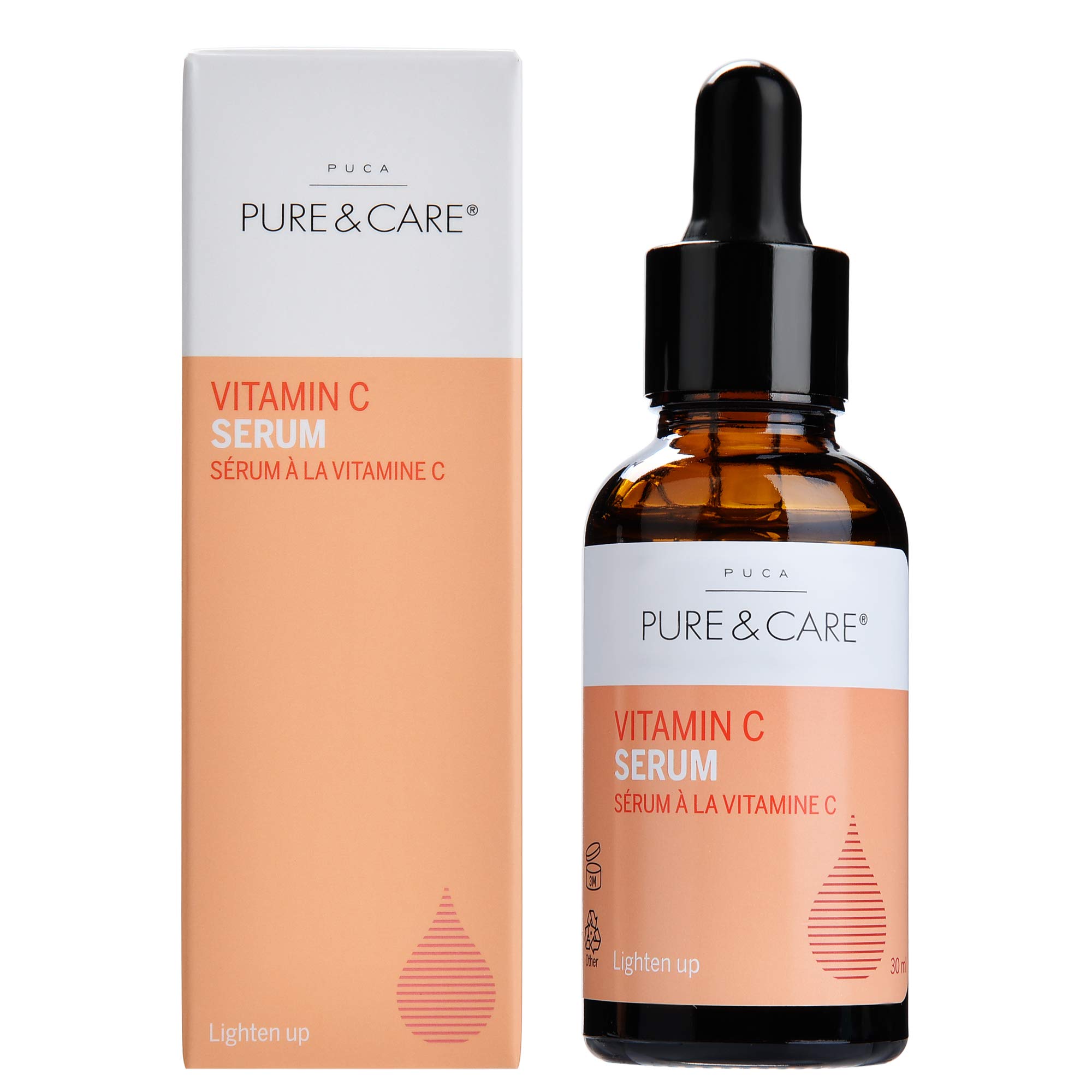 puca Pure & Care; Vitamin C Serum, 1er Pack (1 x 30 ml) para su
