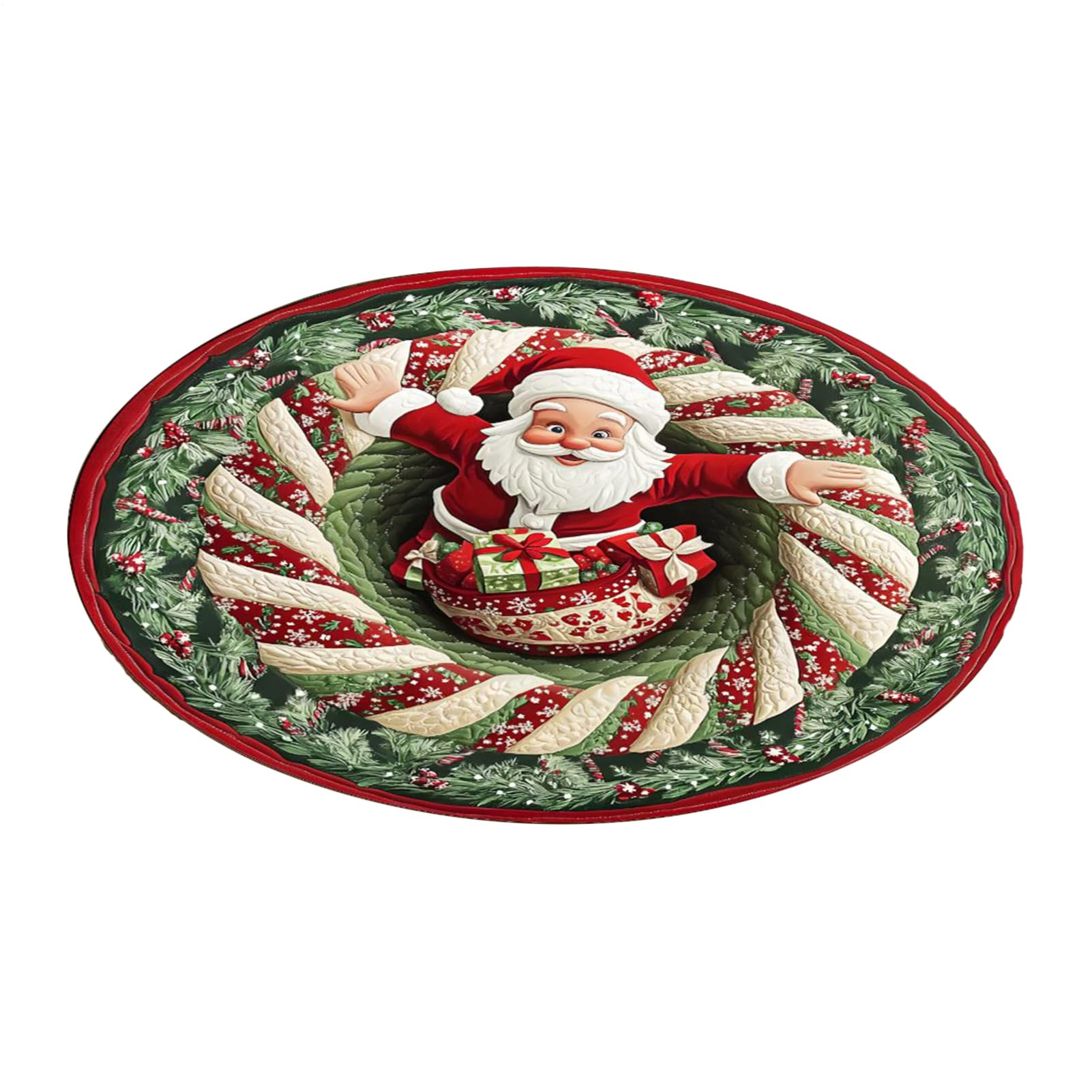 Tapis de Noël pour le salon décoration de sol chaleureuse