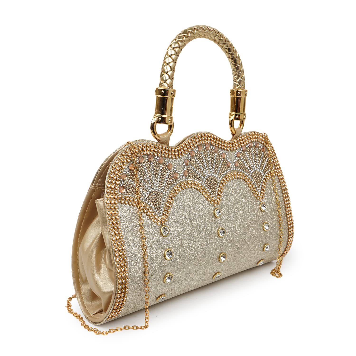 See full amazon price history chart for NORVE PU Elegant Designer Wedding Party Classy Trendy Gold Chain Strap Crossbody Clutch For Women NORVE PU Elegant Designer Wedding Party Classy Trendy Gold Chain Strap Crossbody Clutch For Women (B0BRL7RZC3) Amazon Price History, Amazon Price Tracker