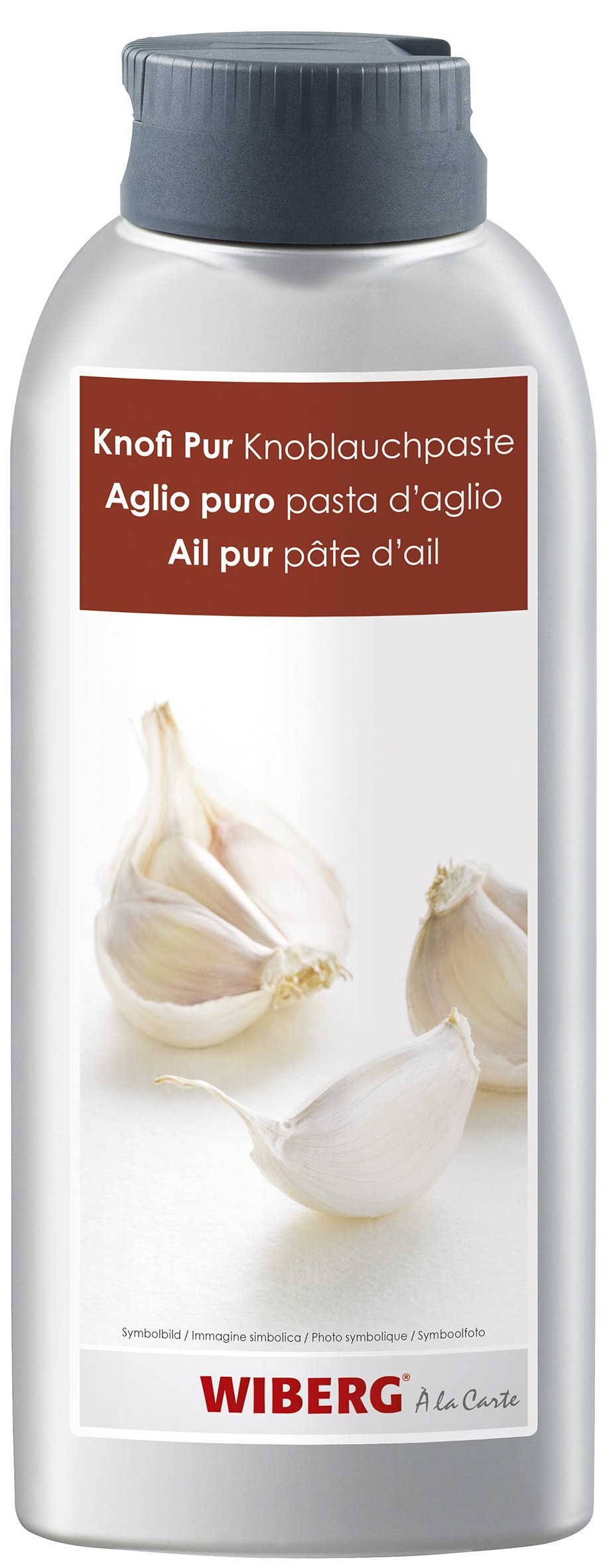 WIBERG - Knofi Pur, Knoblauchpaste - 900g - 4x