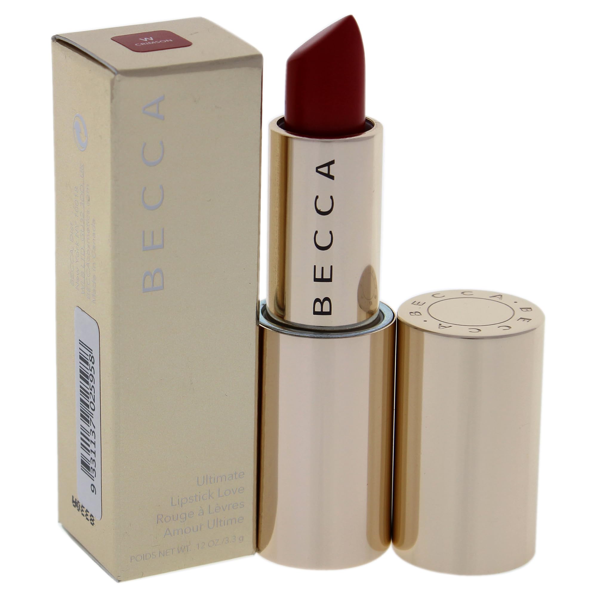 Amazon.com : Becca Ultimate Lipstick Love, Crimson, 0.12 Ounce