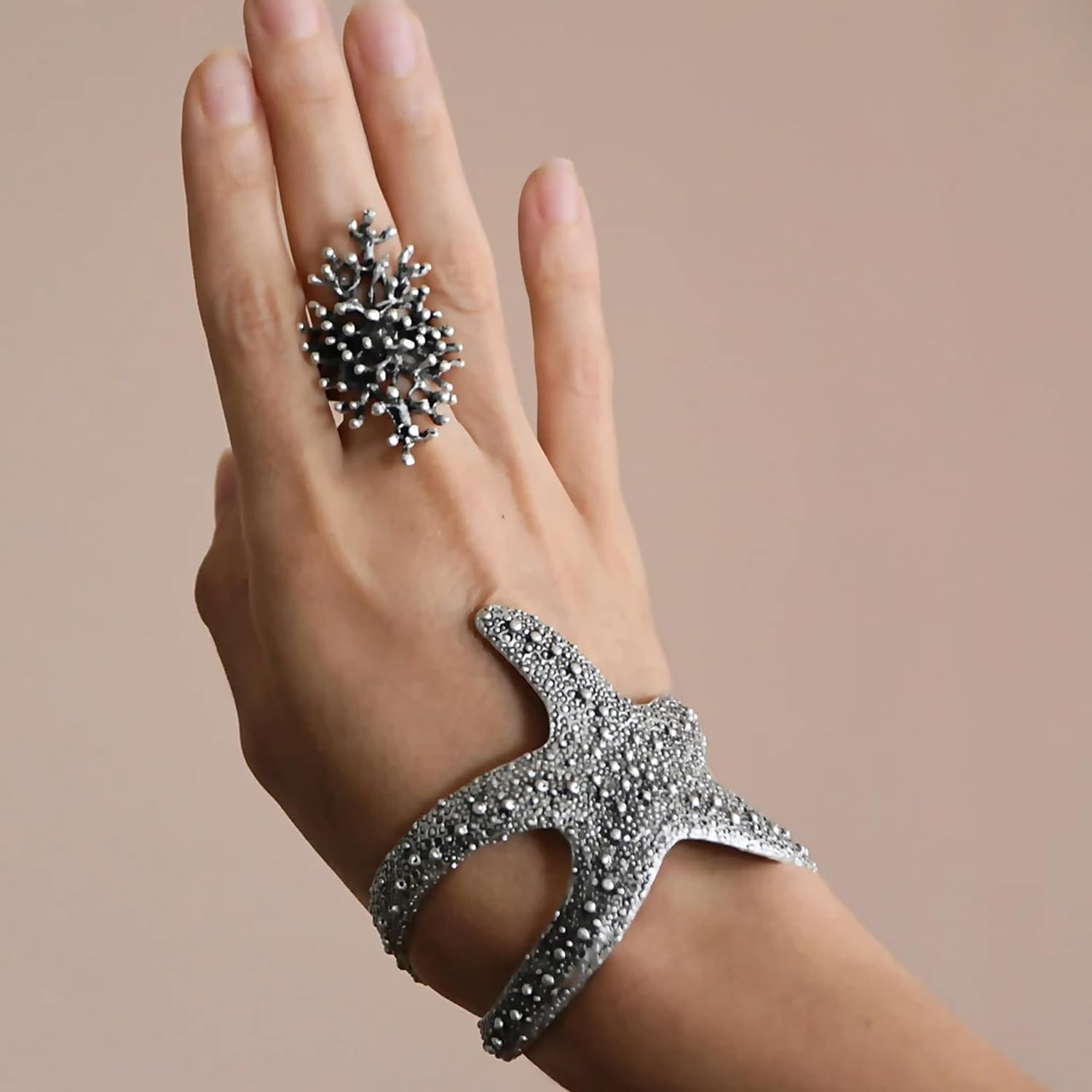 Starfish Bracelet for Women Summer Beach Bracelet Sea Star Ocean Jewelry Shell Vacation Outfits - Image 3