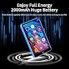 Reproductor MP3 con Bluetooth y WiFi, ZAQE 80GB de almacenamiento y sistema Android, pantalla táctil de 4", radio FM, reproductor MP3 y MP4 para niños con Spotify y Google Play Store, reproductor multimedia portátil (negro) 3