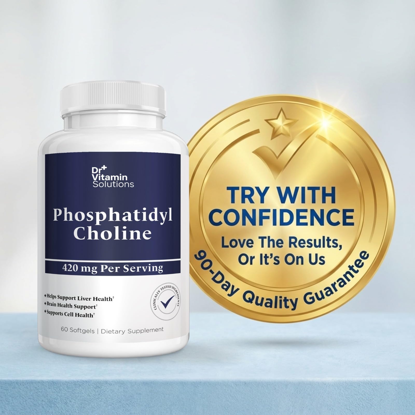 Phosphatidylcholine Choline Supplement 420mg - Liver, Brain & Cell Health — Amazon image 7