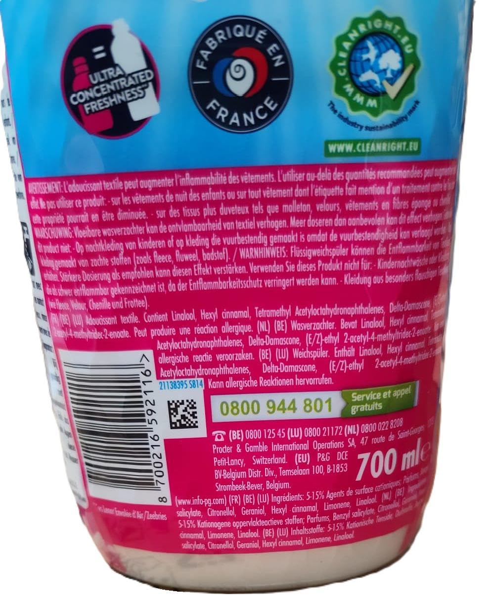 Lenor Fresh Air płyn do płukania tkanin Fleur Flower 50 cykli prania
