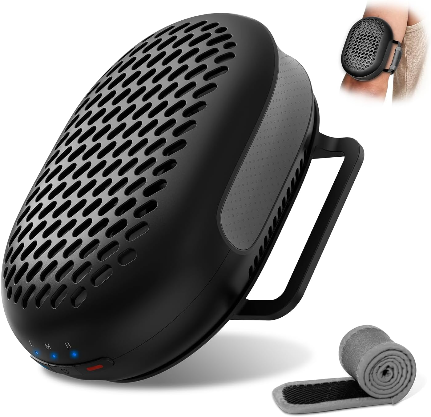 Nekteck Portable Cold Therapy Machine Recovery Therm Cube for Pain Relief, Rechargeable 3-in-1 Heat and Cold Contrast Therapy for Knee, Shoulder, Back, Leg