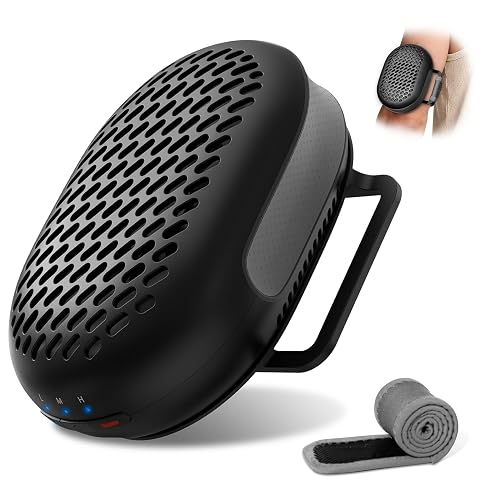 Nekteck Portable Cold Therapy Machine Recovery Therm Cube for Pain Relief | Rechargeable 3-in-1 Heat and Cold Contrast Therapy, Wearable, Portable, Recovery System for Knee, Shoulder, Back, Leg