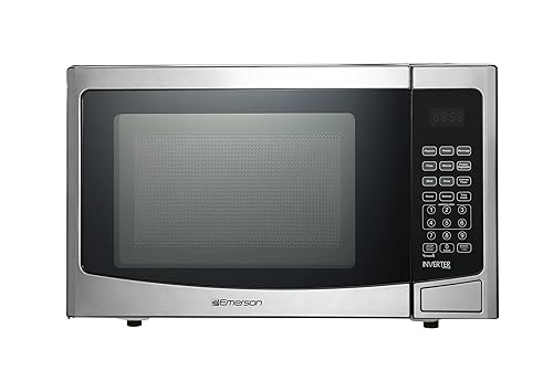 Emerson 1.2 Cu. Ft. Microwave Oven with Inverter, Timer &