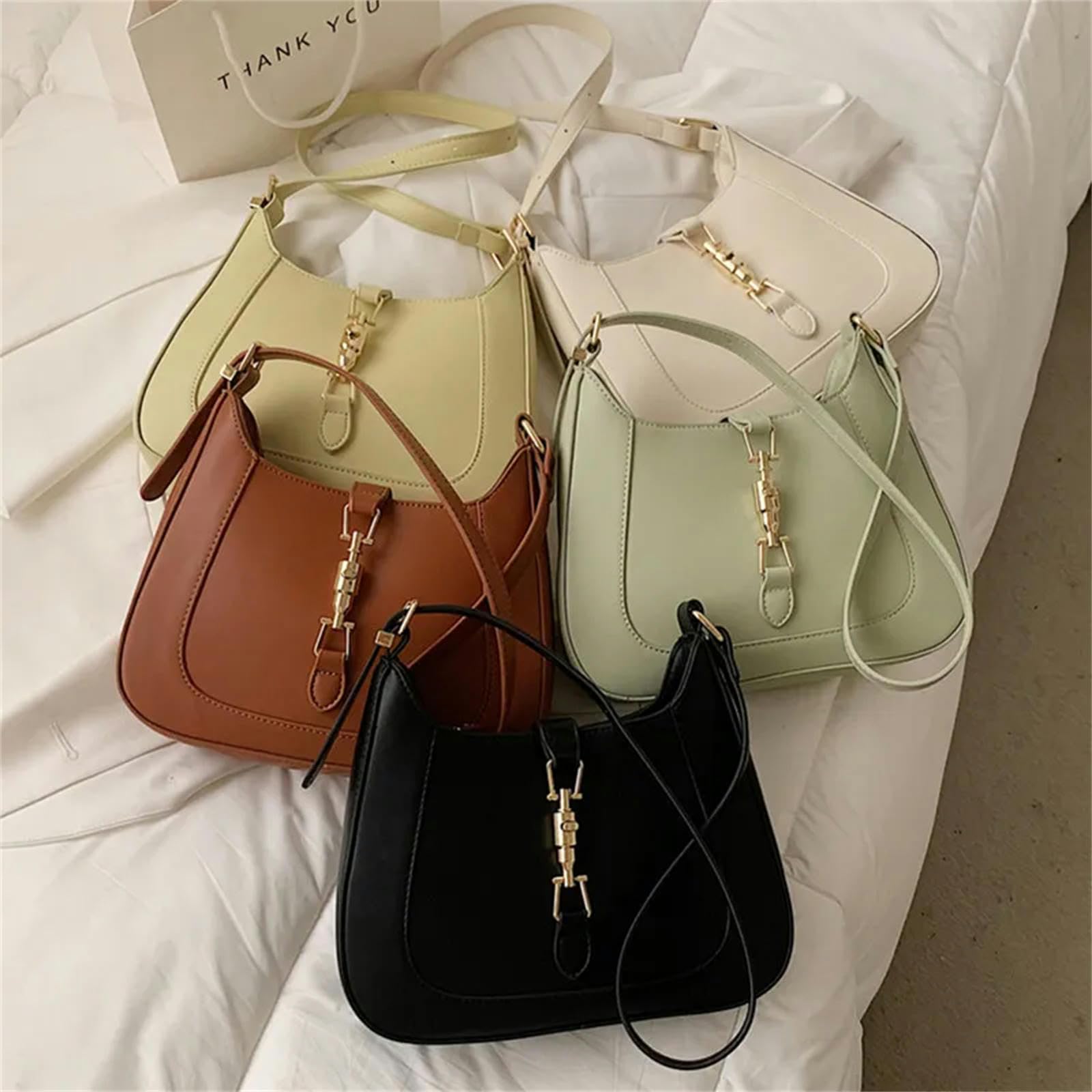 Torebki dla kobiet torby na ramię pod pachami dla kobiet półksiężyc torba crossbody skóra PU torebki damskie