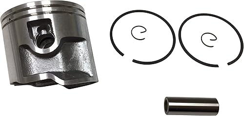 Kit de anillo de pistón y pistón de 1.969 in compatible con Stihl TS410 TS420 TS 410 420 Piezas de repuesto para sierra de corte OEM 4238-020-1202
