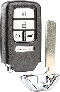 fits 2016 2017 2018 Honda Civic CR-V Pilot Smart Key Fob Keyless Entry Remote (KR5V2X)