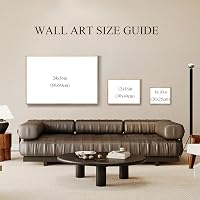 hyidecorart Vintage Vászon Kép Fa Kerettel 60x90cm Természet Tájkép Falikép Nappali Hálószoba Fürdőszoba 6
