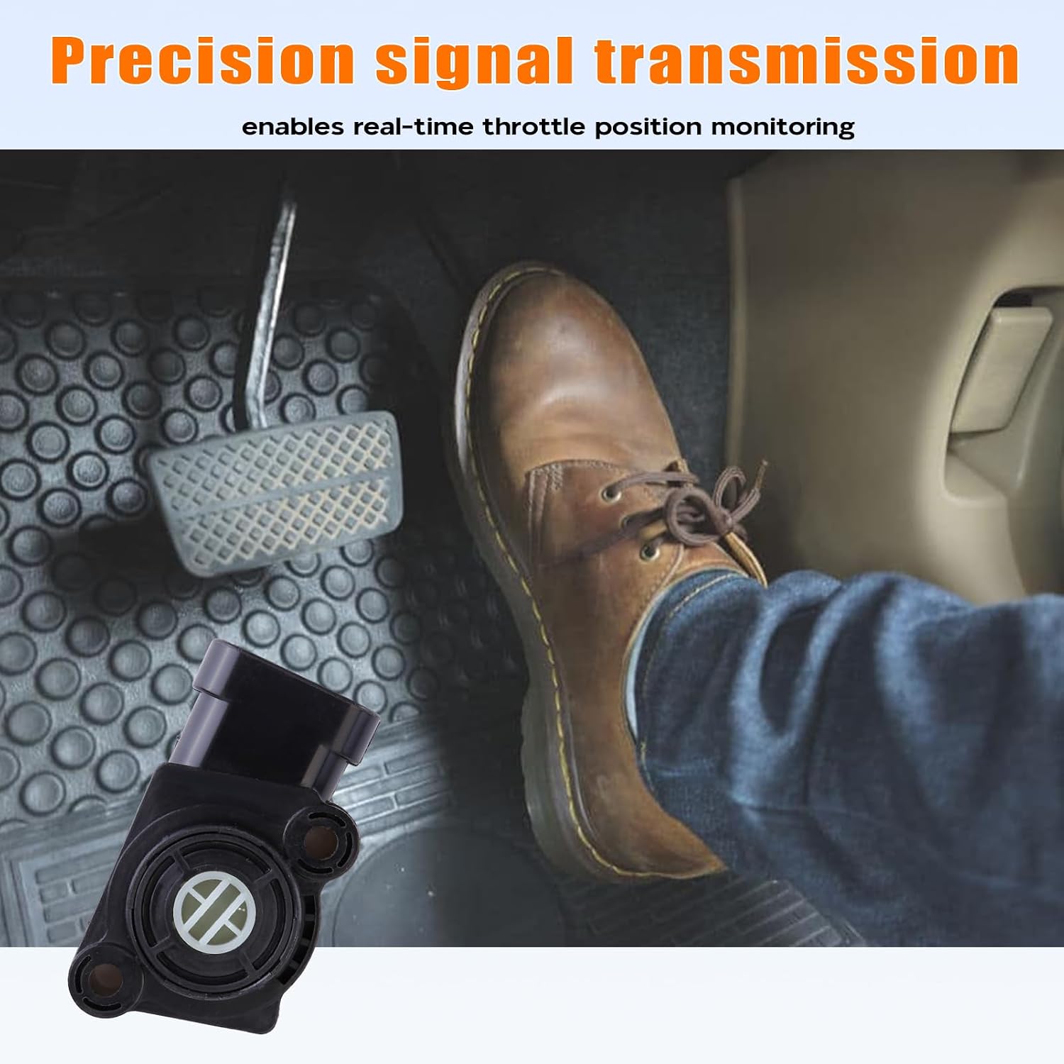 Throttle Position Sensor 2607117C91 Compatible with Williams Controls TPS, Replaces 134734 134030
