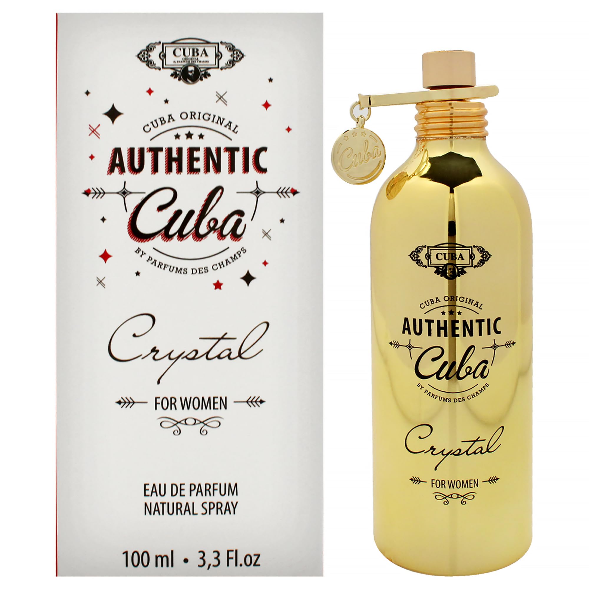 Cuba Authentic Crystal by Cuba for Women Eau de Parfum 100ml