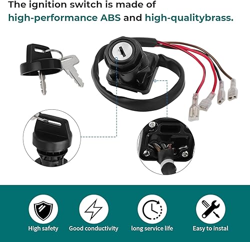 Miniatura 4 de Interruptor de llave de encendido Interruptor principal para Polaris Sportsman Scrambler Trail Boss Trail Blazer Xplorer Xpress Sport Big Boss 500