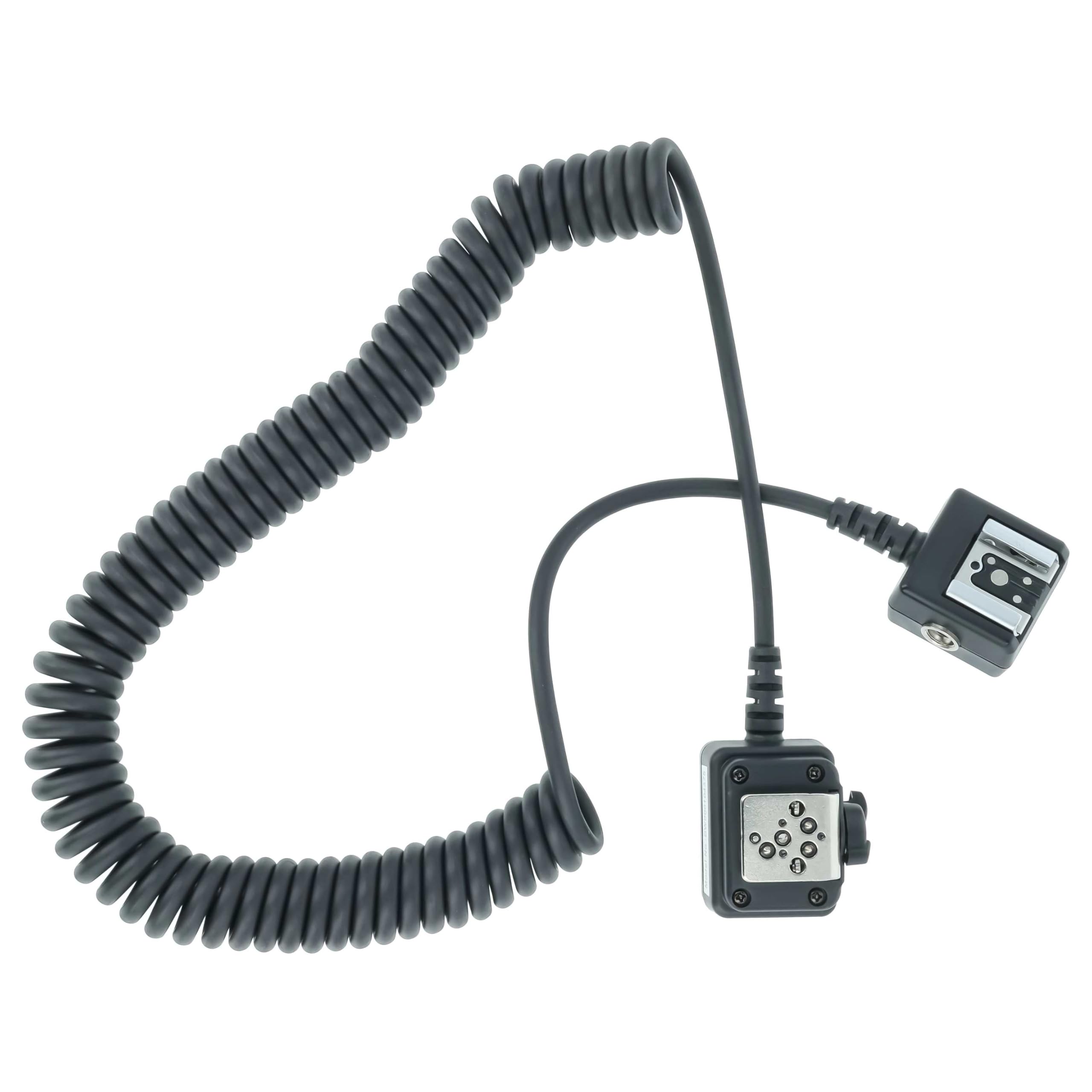 vhbw Câble TTL Compatible avec Nikon D300, D200, D40, D300s, D5100, D100, D4, D3200, D3, D3X Appareil Photo, Flash - Câble de synchronisation, 150cm