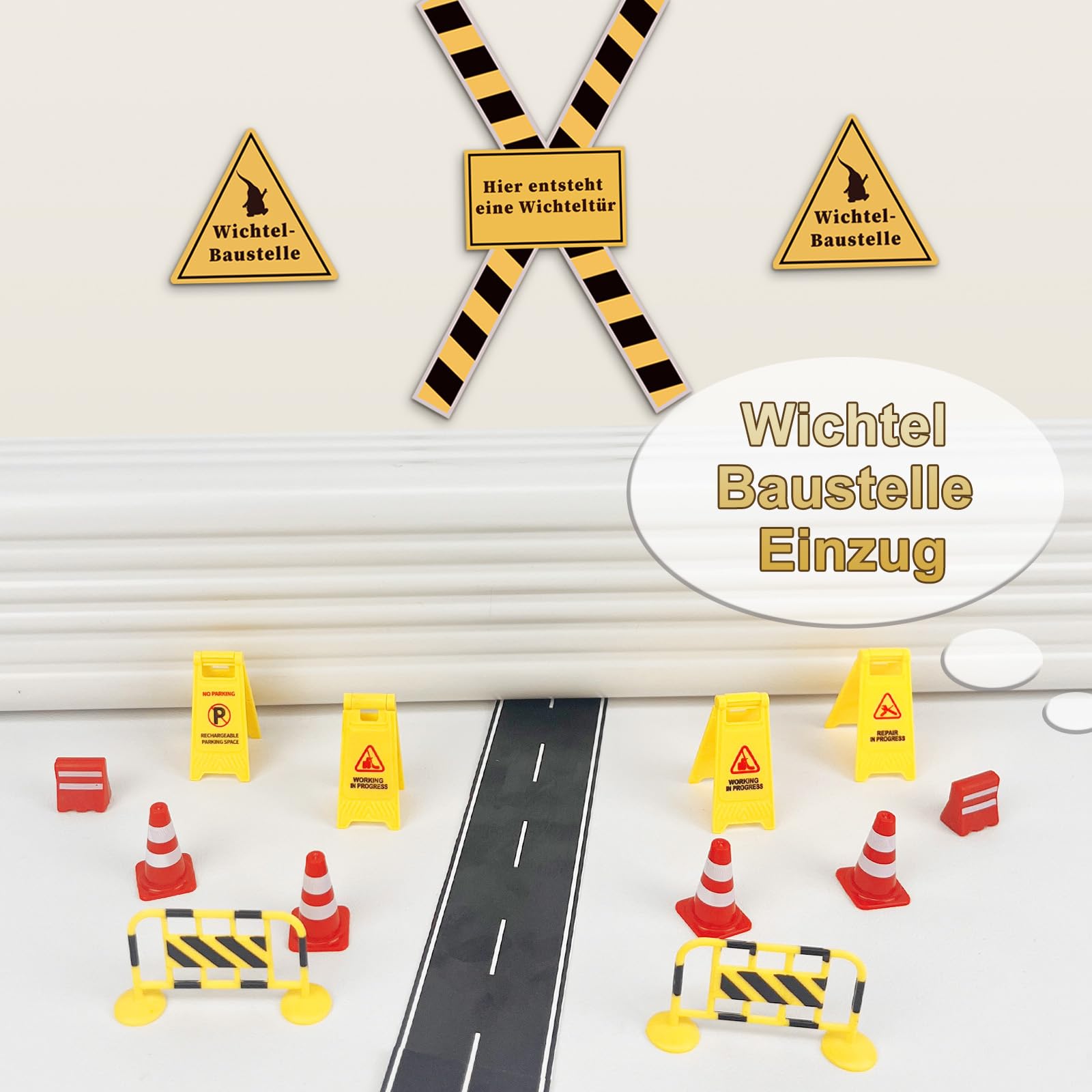 Accessoires Maison Poupée, Accessoires Lutin Farceur, Ensemble D'outils Miniatures, Y Compris Mini Cheminée, Bottes, Petit Chariot, Lampe à Huile, Pour Accessoires De Maison De Poupée