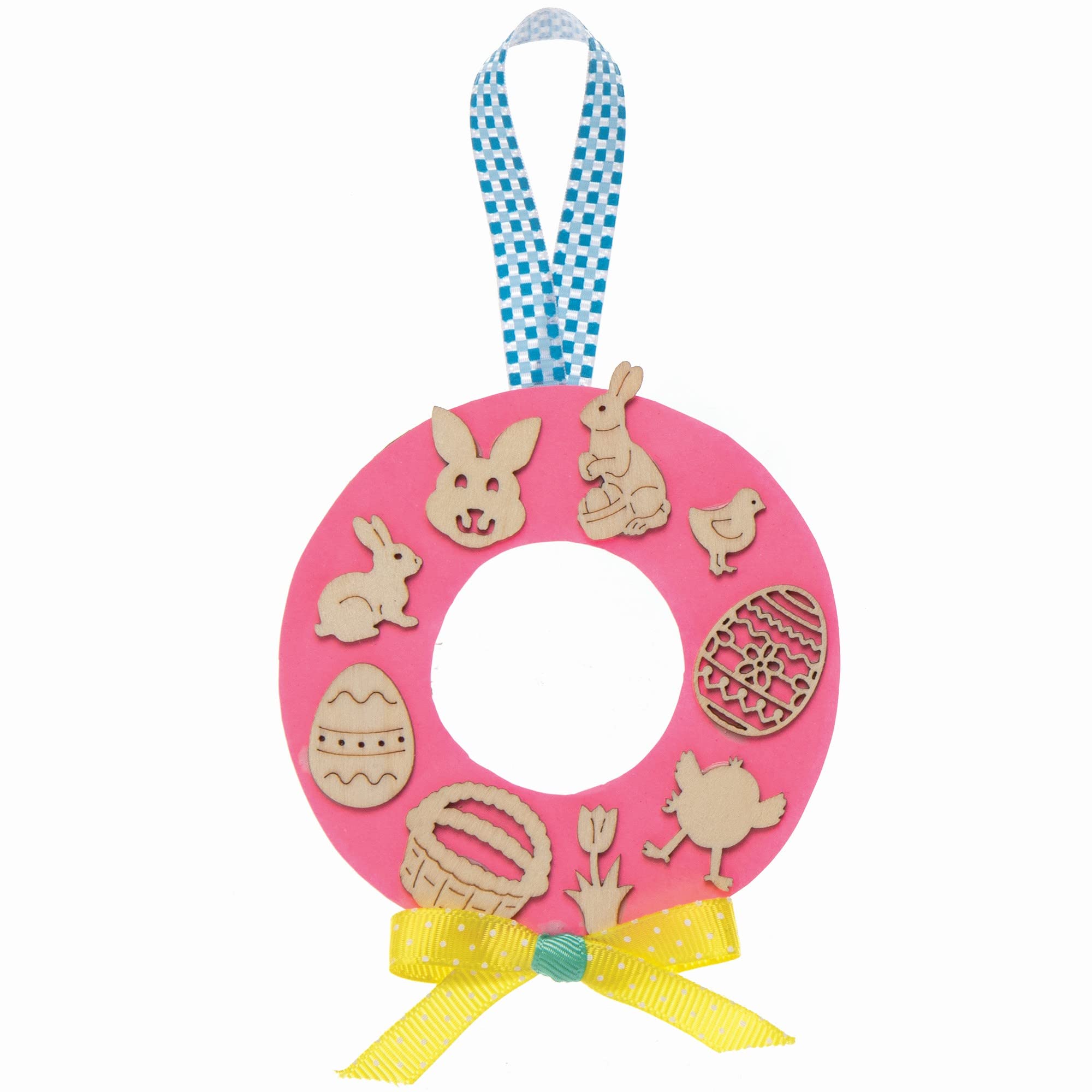 Baker Ross Easter wooden craft motifs - Pack of 108, craft decorations for children and adults (FC592), assorted - Image 2