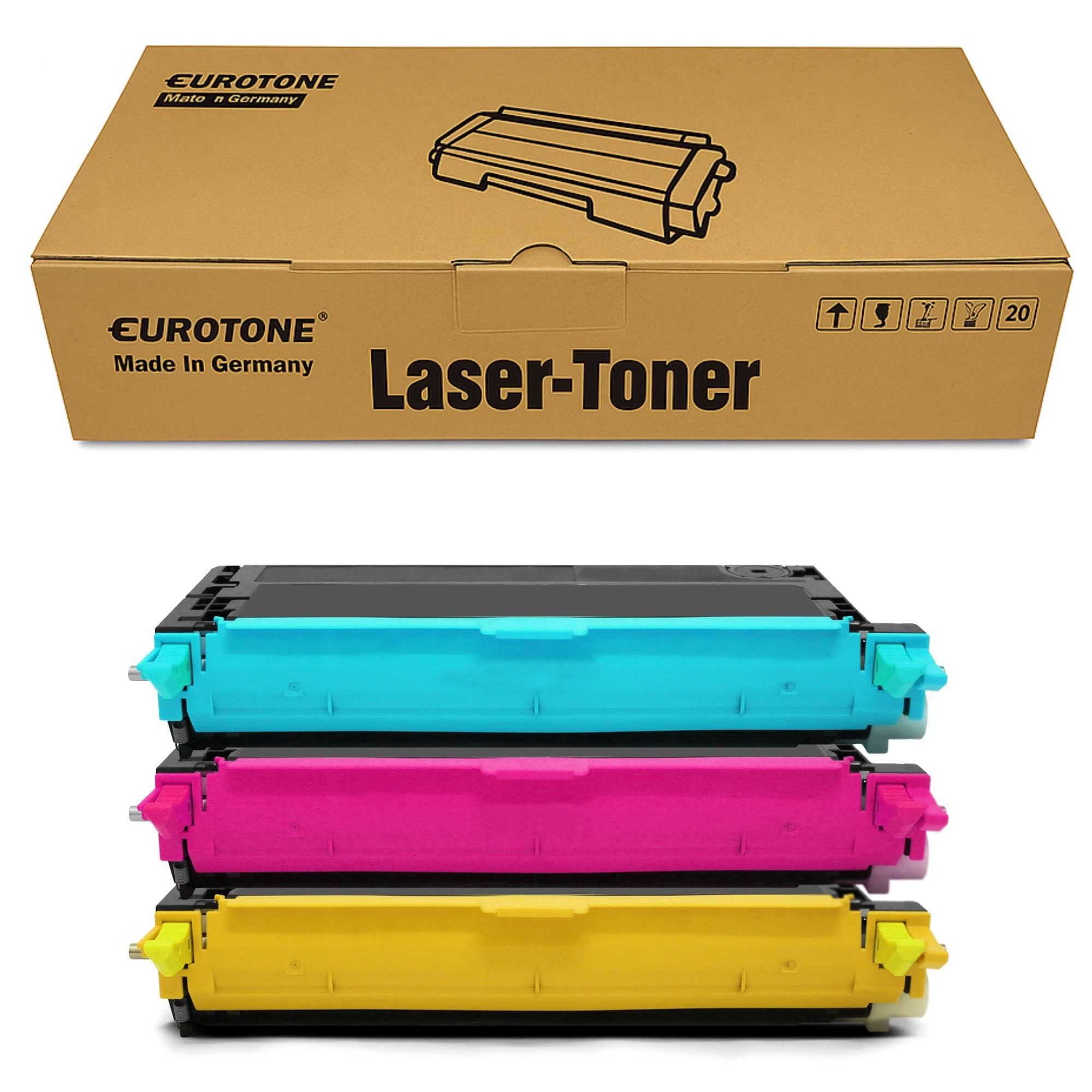 Eurotone 3X toner kompatybilny z Xerox Phaser 6180 wie 113R00723-113R00725 Color