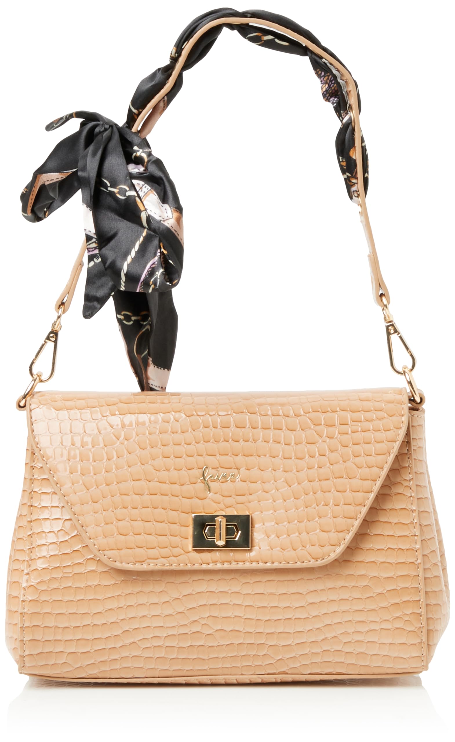 Sookie Women's Shoulder Bag, Dark Beige, One Size