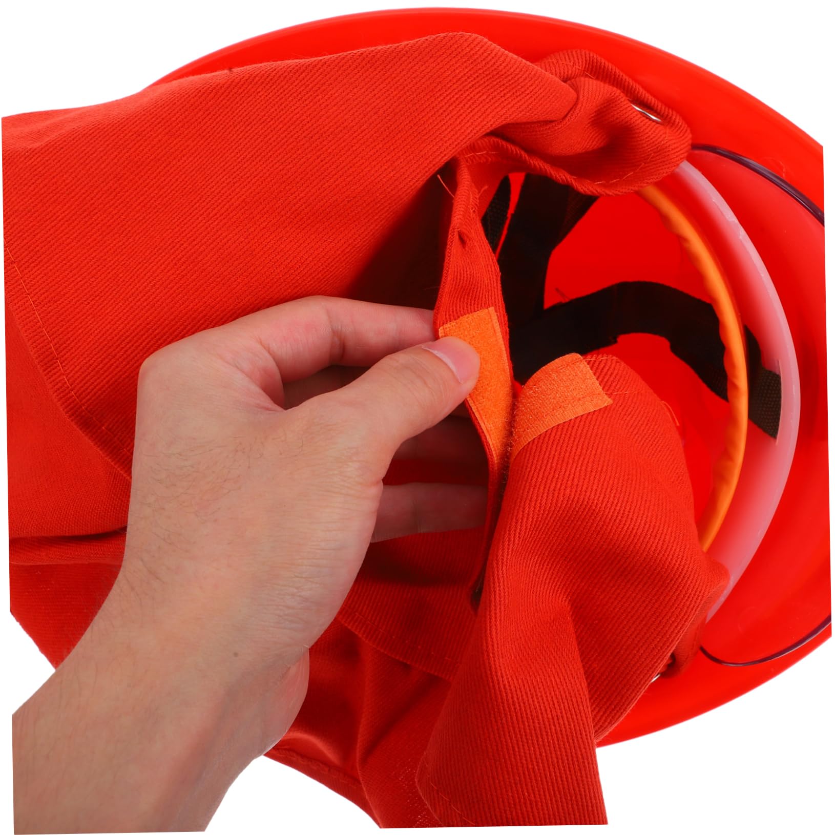 Casco da Vigile del Fuoco Rosso in Abs per Lavoro Antincendio | Protezione per Diverse Situazioni di Incendio, Uso Professionale per Operatori Antincendio, Design Pratico