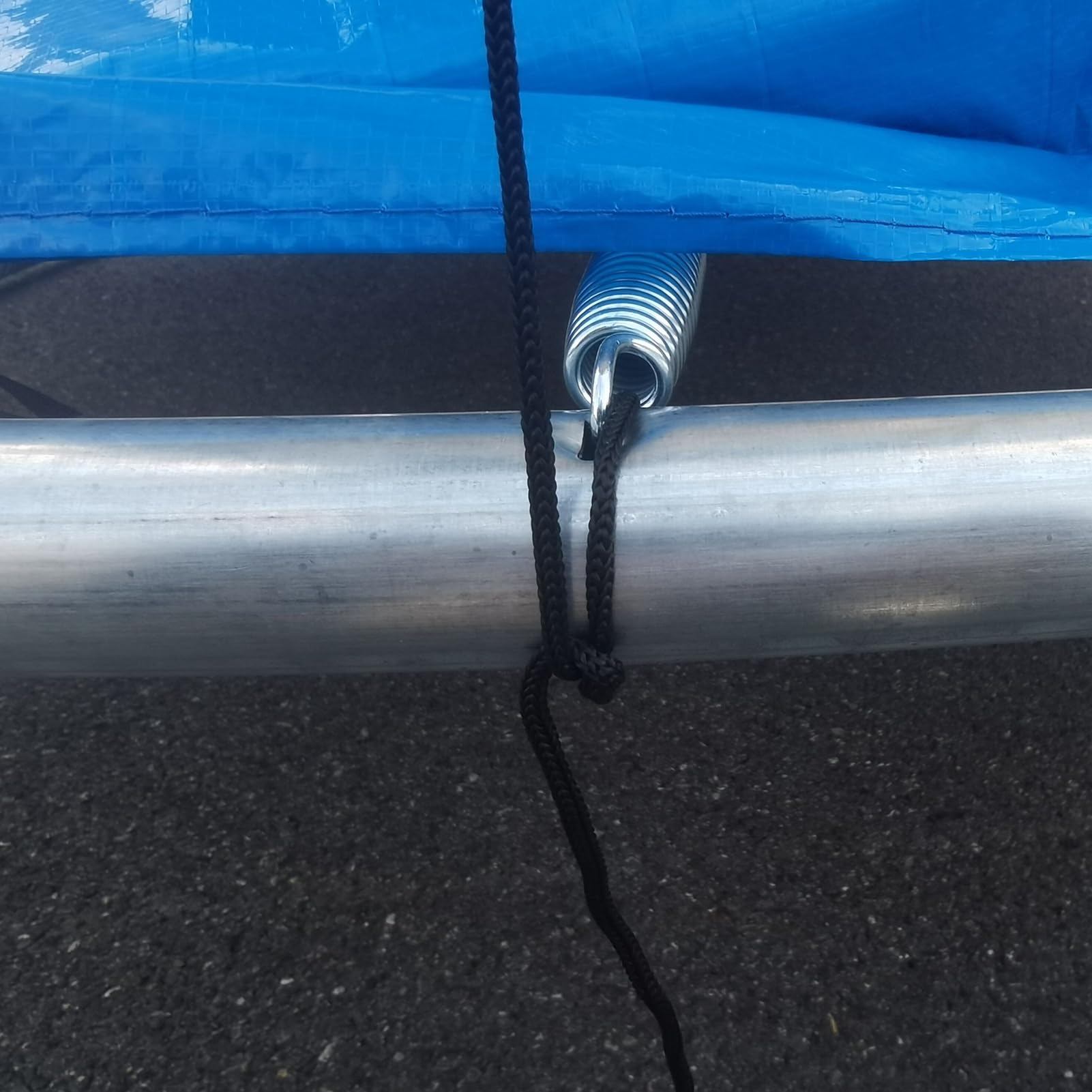 Copertura ombreggiante per trampolino – Tessuto resistente agli agenti atmosferici, design a rete traspirante, strato di protezione UV, dimensioni 6 piedi 8 piedi10 piedi12piedi 14piedi | Ombrello