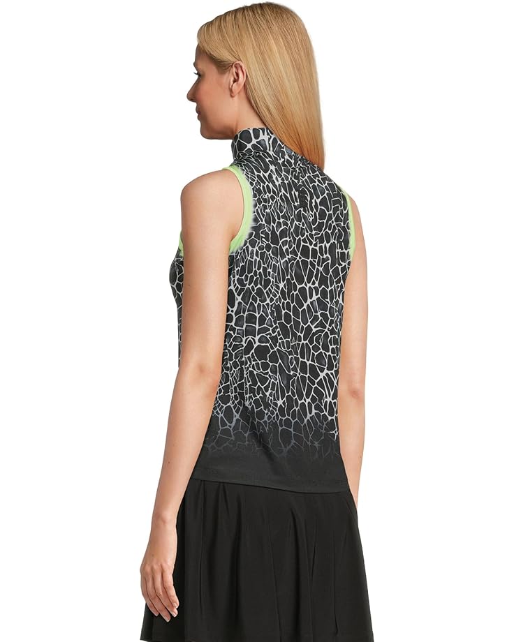 Jamie Sadock Gator Print Sleeveless Polo - #3 of 5