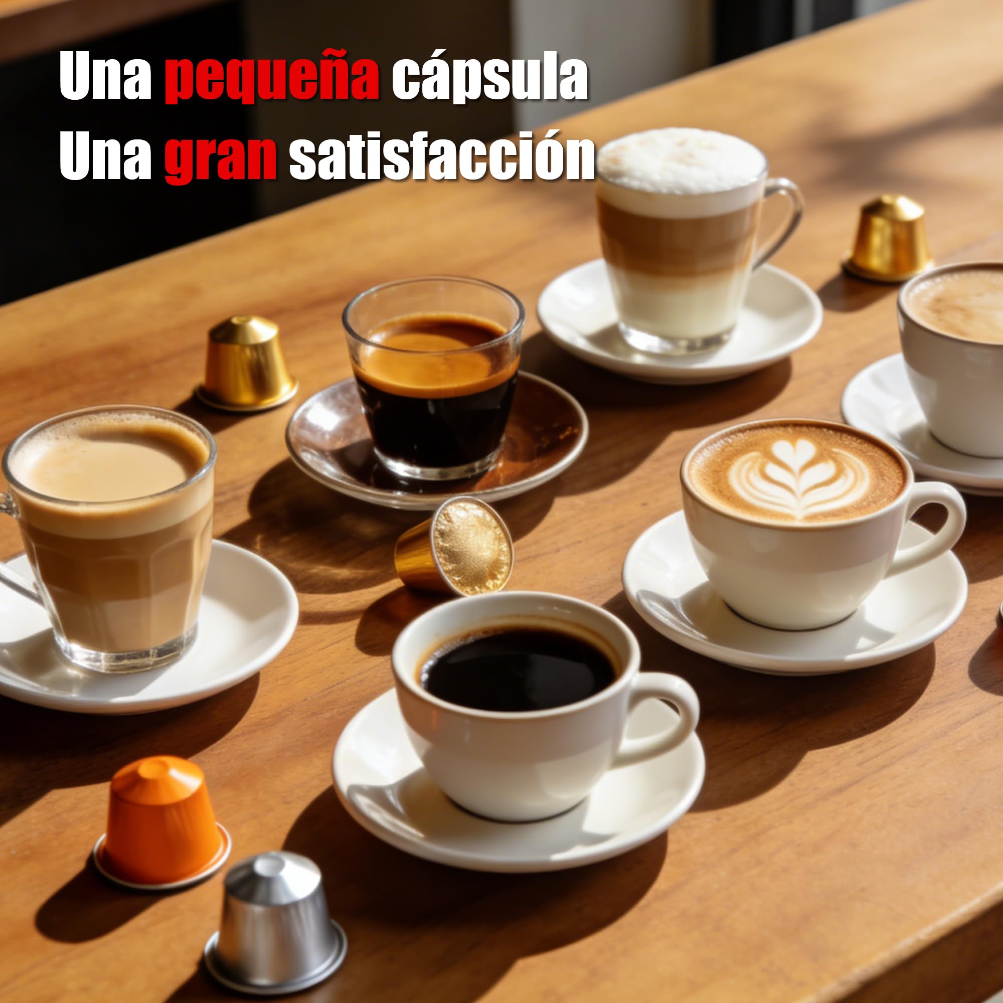 Cafetera de cápsulas 3 en 1 para Nespresso Original/para Dolce Gusto/polvo, compacta y ahorra espacio, 600 ml (ST-551)