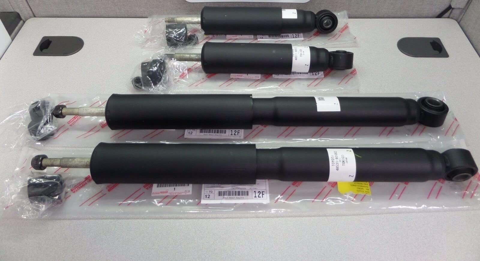 Toyota Land Cruiser 2000-2007 Front & Rear Shock Absorber Set Kit OEM OE