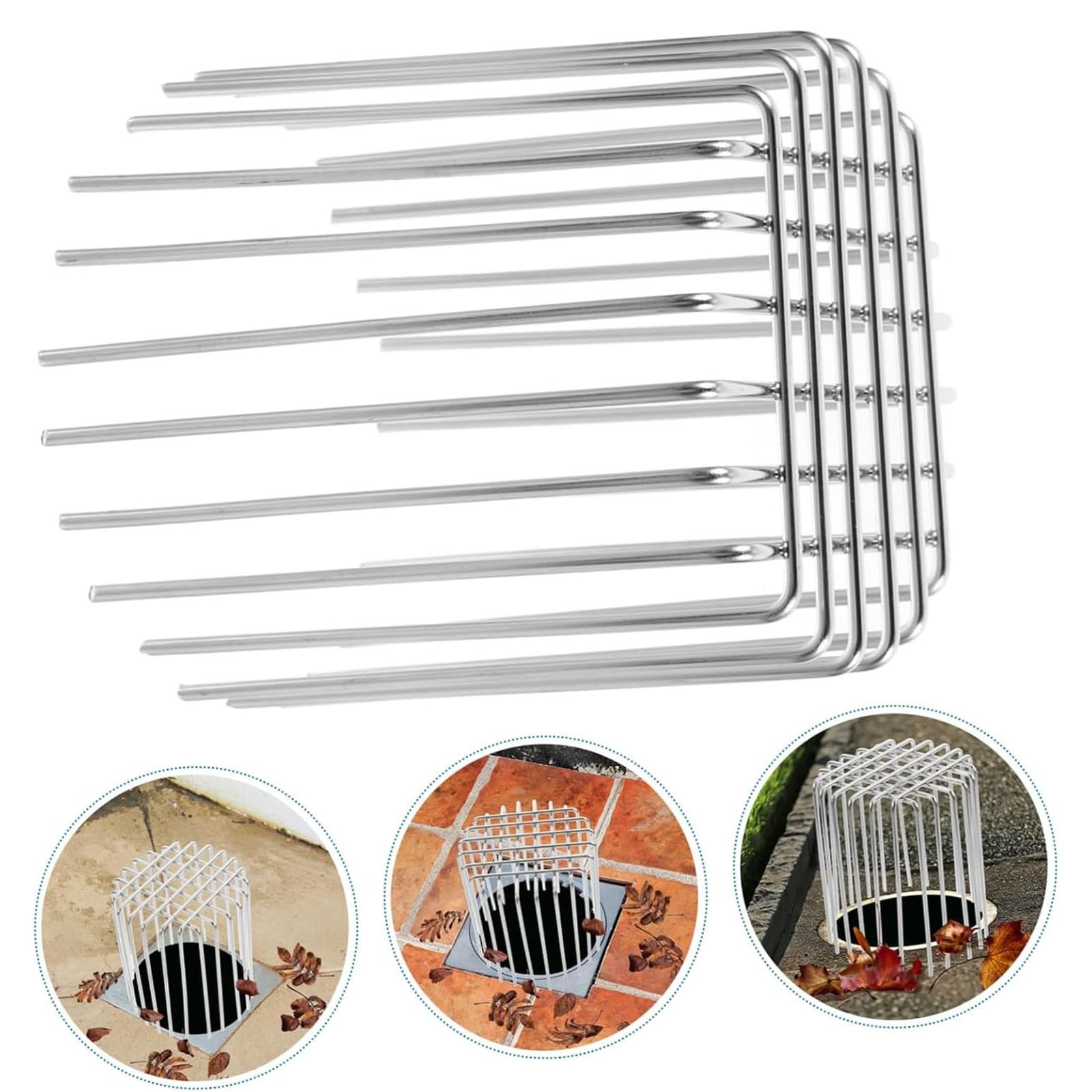 Filtro Protector para canalones: fácil de Instalar, Evita Que se obstruyan Las Rejillas de ventilación del tejado y los Tubos de Escape, y Protege eficazmente la Limpieza del canalón.