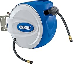 Draper DRA15049 - Carrete de manguera de aire retráctil (30 m), color azul