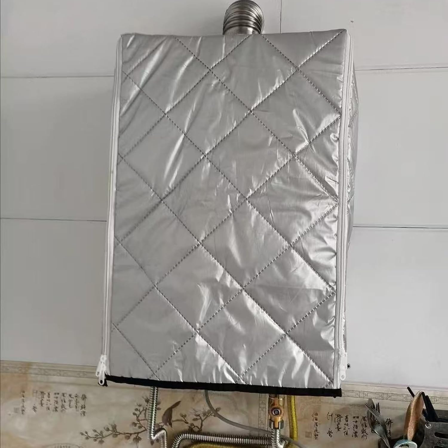 Tankless Water Heater Cover – Heavy Duty Weatherproof Dustproof Shield, Outdoor Protection Sleeve | Tankless Water Heater Cover for Winter Cold Rain Snow Sand Backyard Porch Exterior