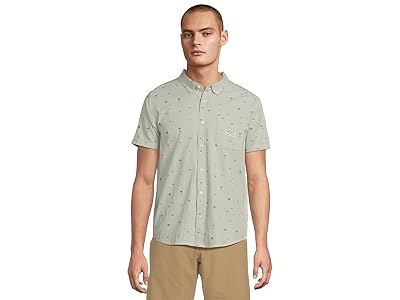 RVCA Exotica Seersucker Short Sleeve Men